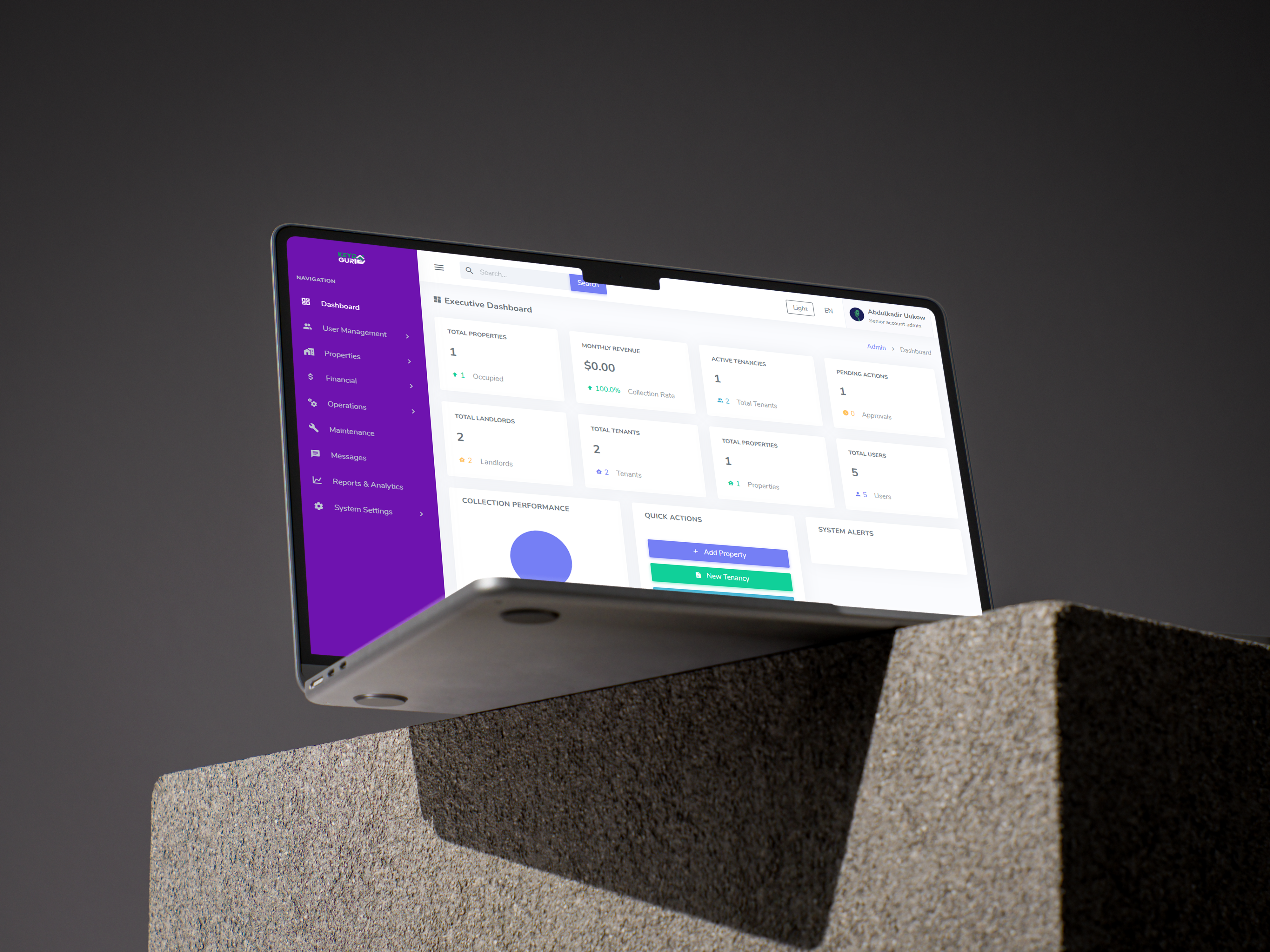 Keydguri Property Management System